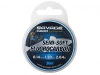 Savage Gear Żyłki Fluorocarbonowe Semi-Soft Fluorocarbon LRF