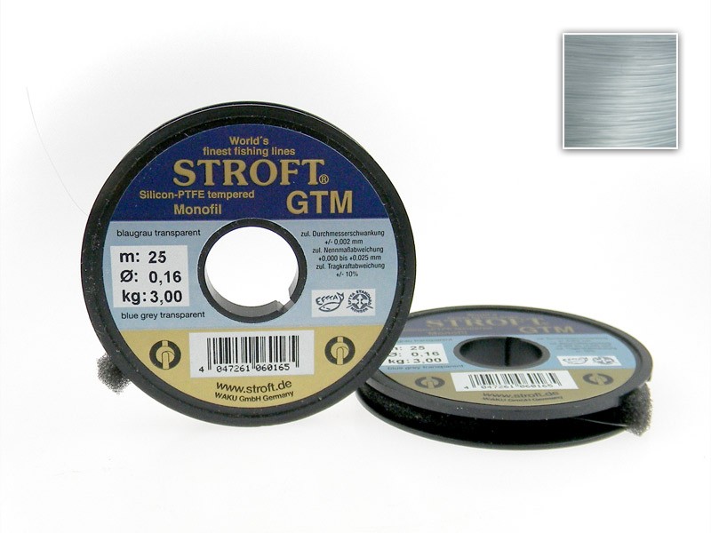 WAKU Schnur STROFT FC2 Fluorocarbon 25m