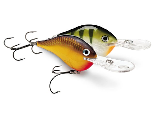 NEW! 4 Rapala DT FLAT 07 Fishing Lure Crankbait 4 Different Colors 
