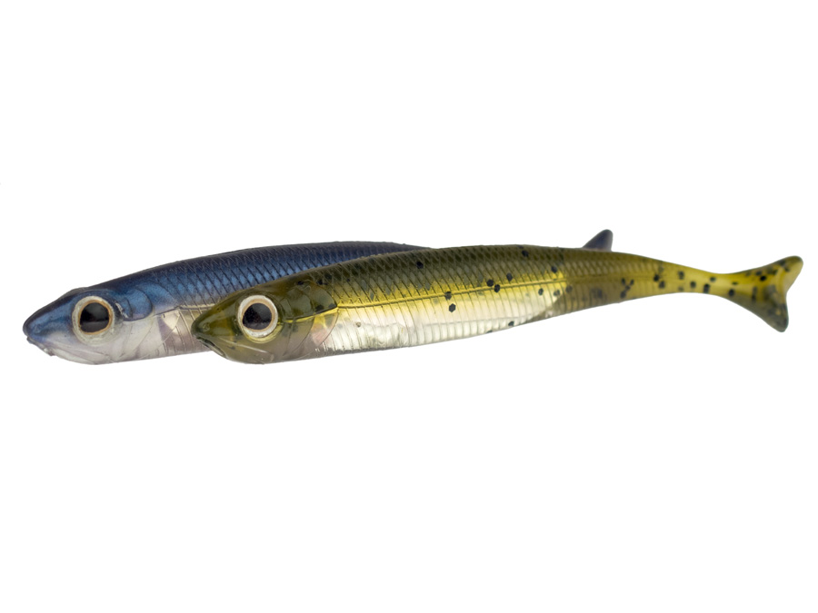 Leurre Souple Fish Arrow Flash J 4 Pouces - Coloris 07 - Lot De 6 - Neuf