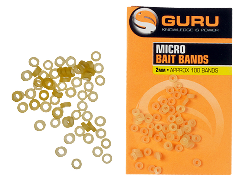 Guru 2mm Micro Bait Bands Carp & Coarse Fishing 