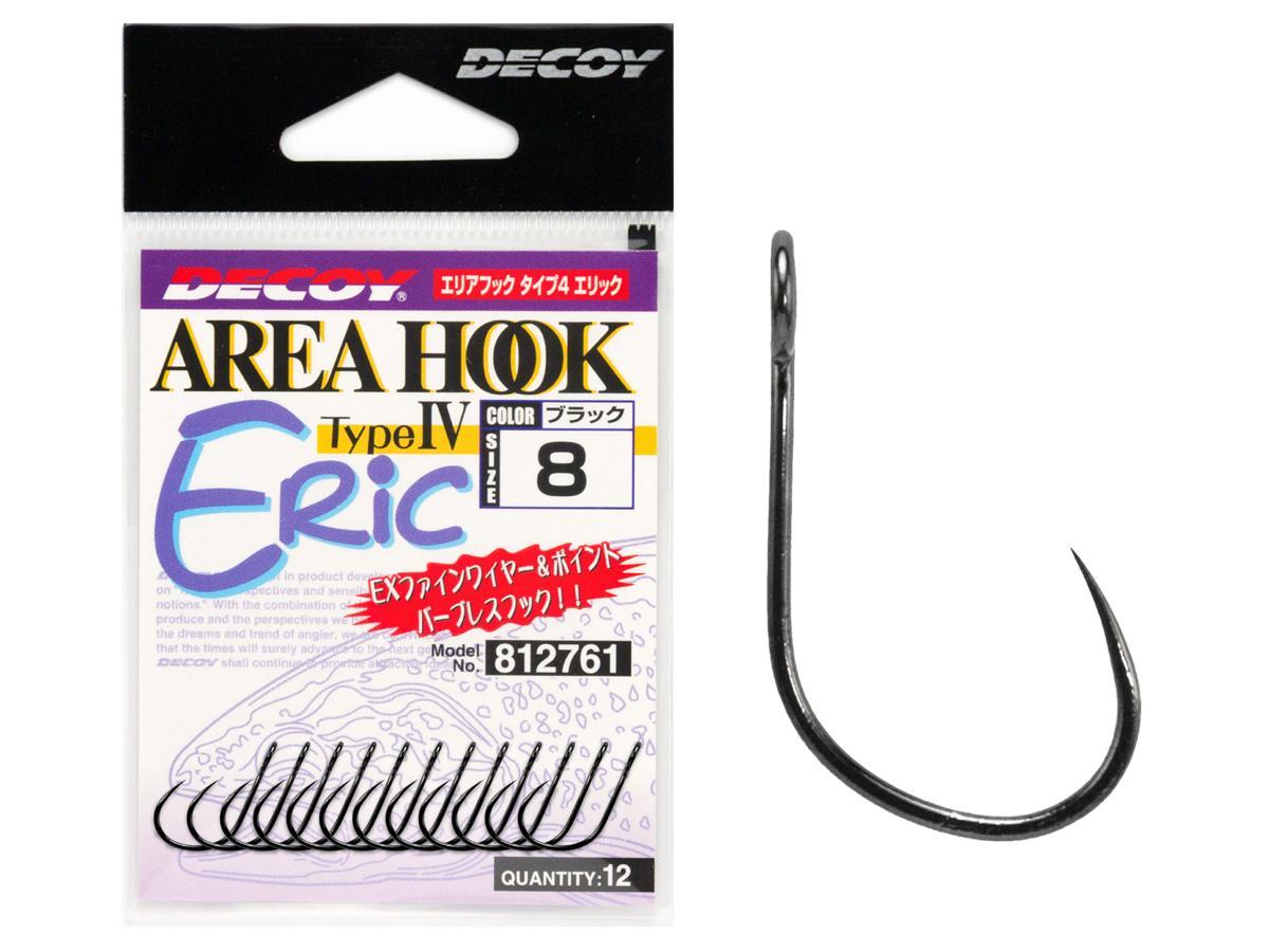 Decoy Hooks AH-4 Area Hook Type IV Eric - Hooks for baits and lures - FISHING-MART Decoy Hooks AH-4 Area Hook Type IV Eric - Hooks for baits and lures - FISHING-MART