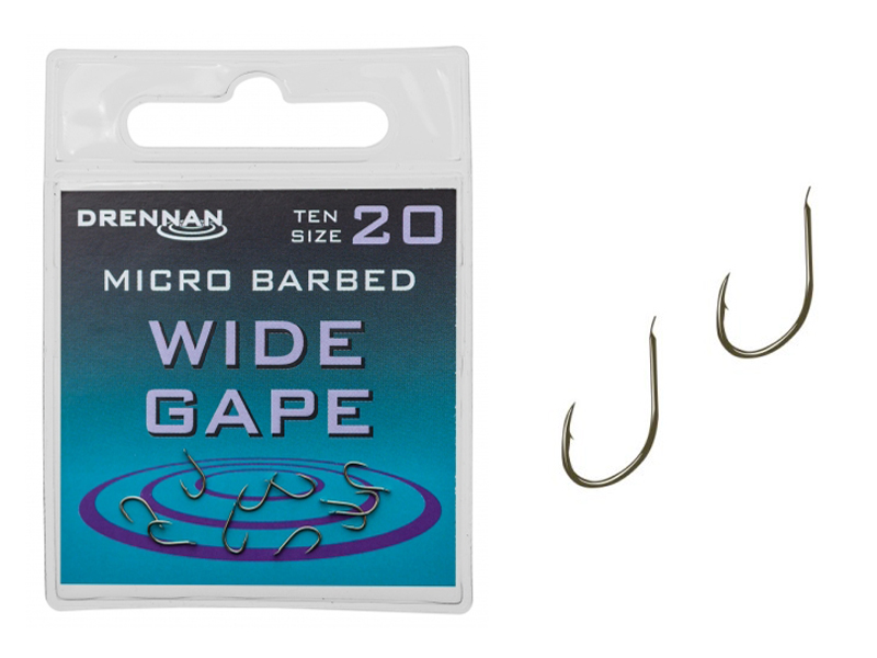 Brand New Drennan Wide Gape Carp Hooks All Sizes Available 
