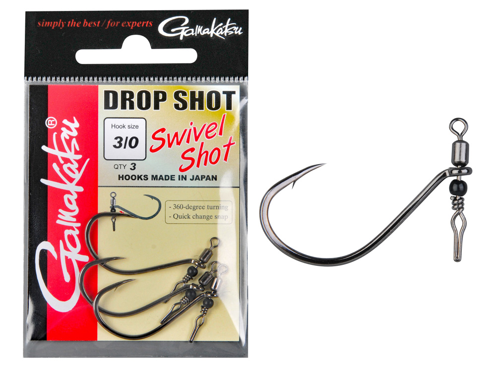 Gamakatsu Hooks Swivel Shot - Hooks for baits and lures - FISHING-MART