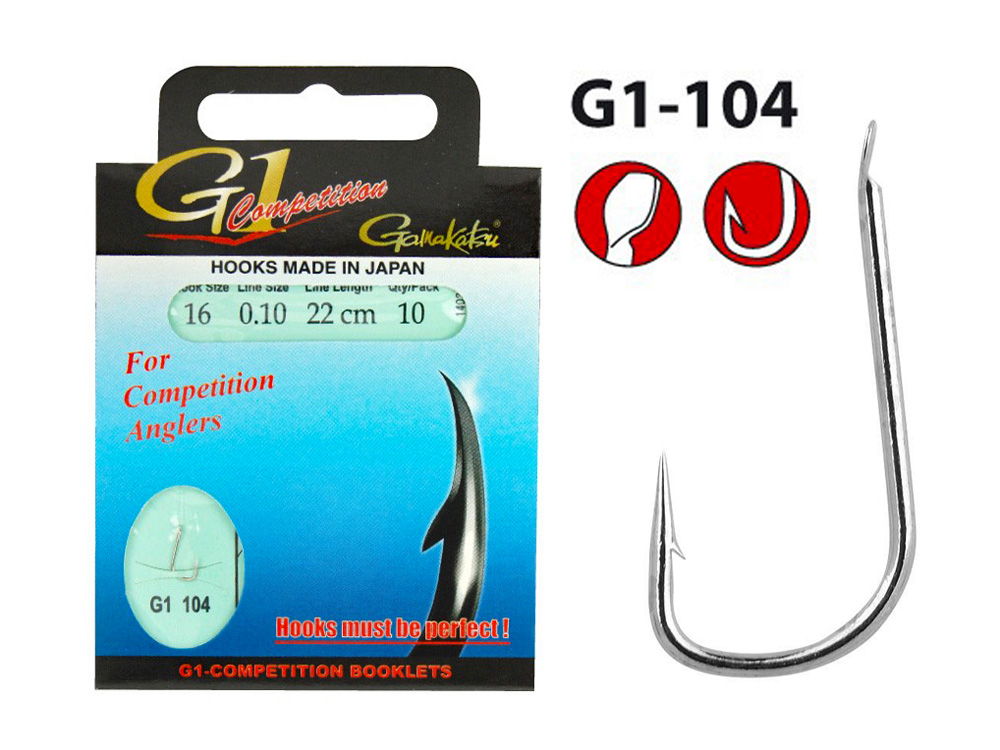 Gamakatsu Hooks to nylon 104 Hooks to nylon FISHINGMART
