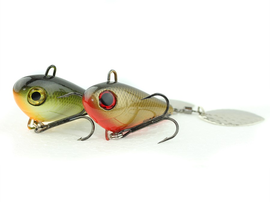 Spinning Tail SpinMad JIGMASTER 8g Lure Fishing Jig Spinner Spinnerbait Perch UK 