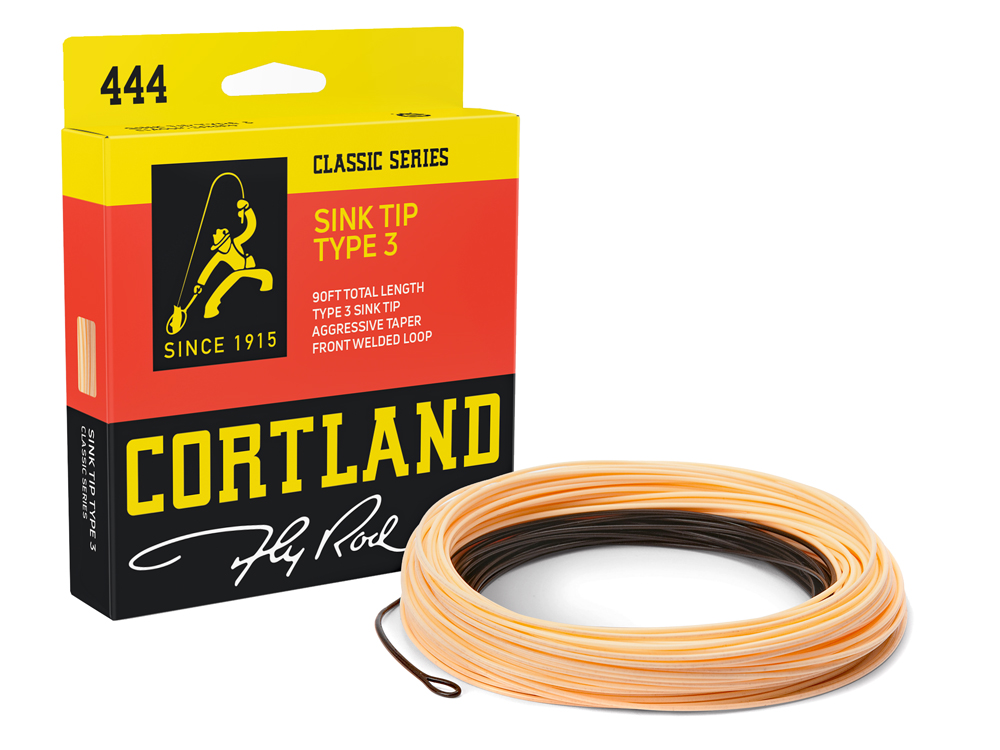 Cortland Fly lines 444 Sink Tip Type 3 Fly Lines FISHINGMART