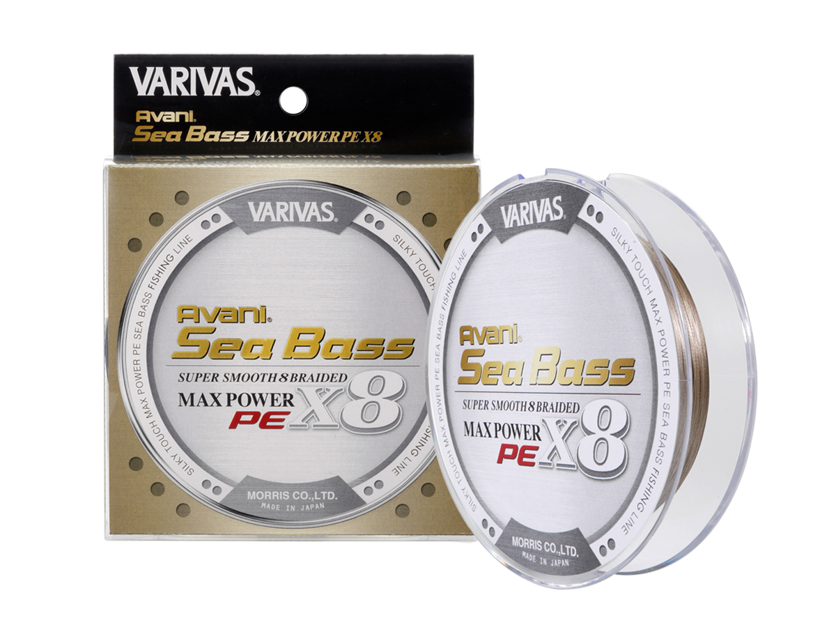 VARIVAS MAX POWER PE X8 5号 600m Plecionki Varivas Avani Seabass Max Power PE X8 Status Gold