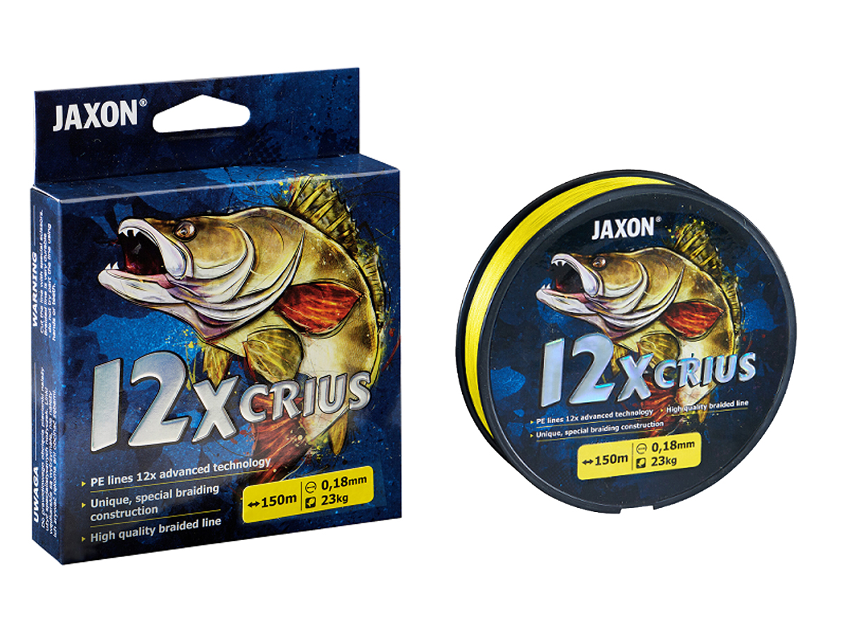 Jaxon Crius 12X - Braided lines - FISHING-MART