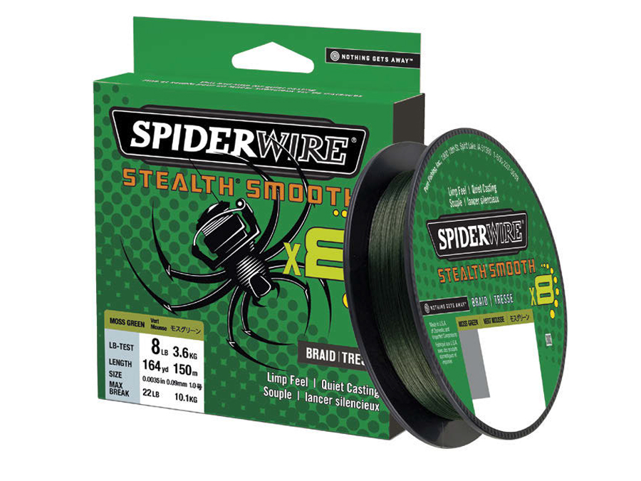 Moss Green SpiderWire Stealth Superline Spool