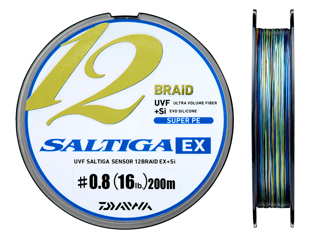 Daiwa UVF Mega Sensor 12 Braid EX+Si 6号 Daiwa UVF Saltiga Sensor 12 Braid EX + Si - Braided lines