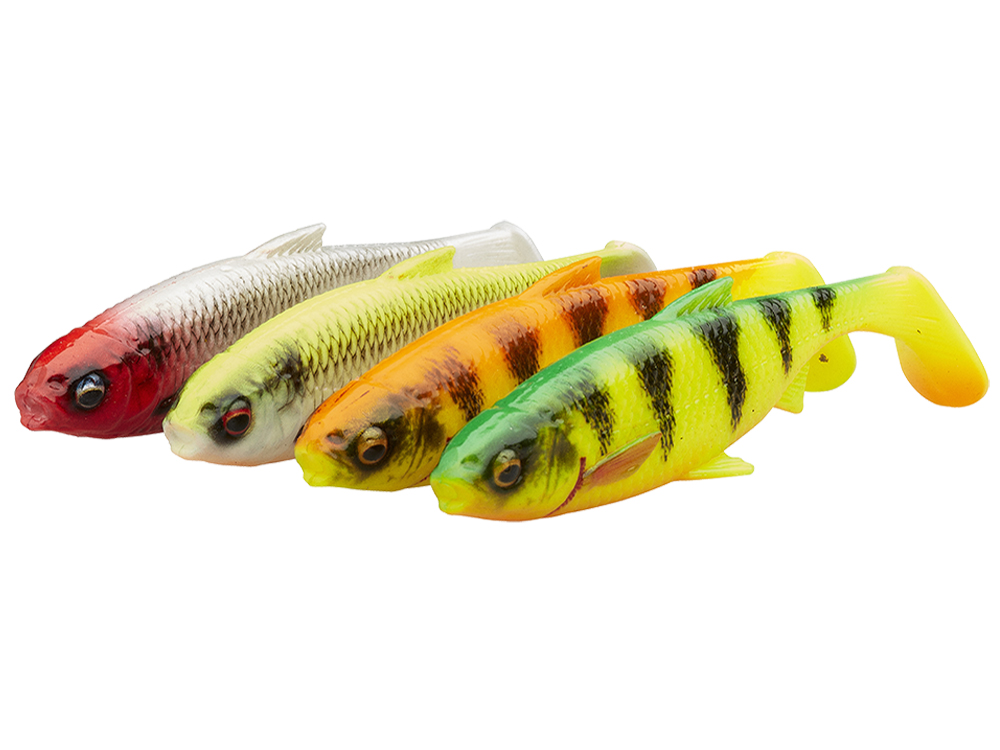 dark water fishing lures Savage Gear 3D River Roach Dark Water Mix - Soft Baits