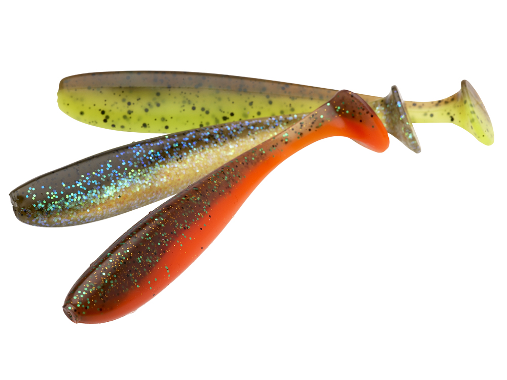 DAM Effzett Soft Baits Effzett PhthalateFree Greedy Shad Bulk Soft