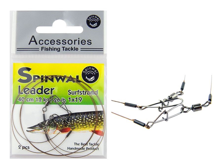 Spinwal Leaders Surfstrand Pike leaders FISHINGMART
