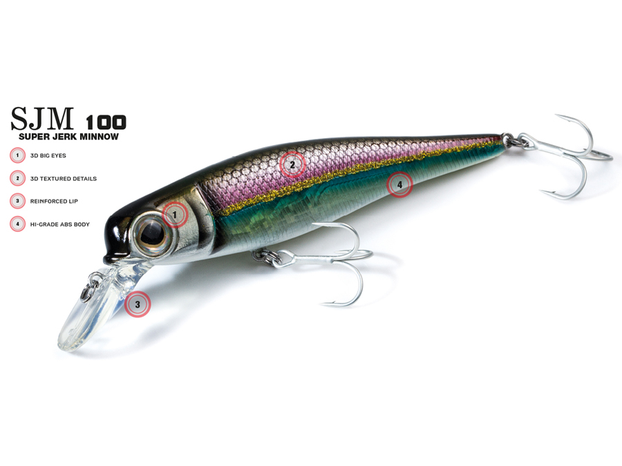 Woblery Molix SJM 100 Super Jerk Minnow