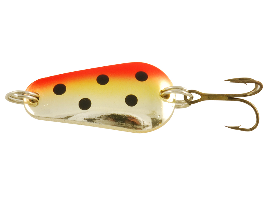 Sølvkroken Salamander Trout Zebra Spoon - Freccia da 6 g e