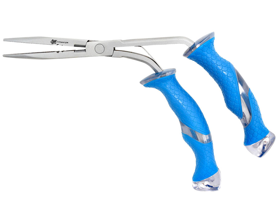 Cuda Cuda 9” Titanium Bonded Stainless Steel Freshwater Pistol Grip Pliers  - Pliers, Pincers, Scissors - FISHING-MART
