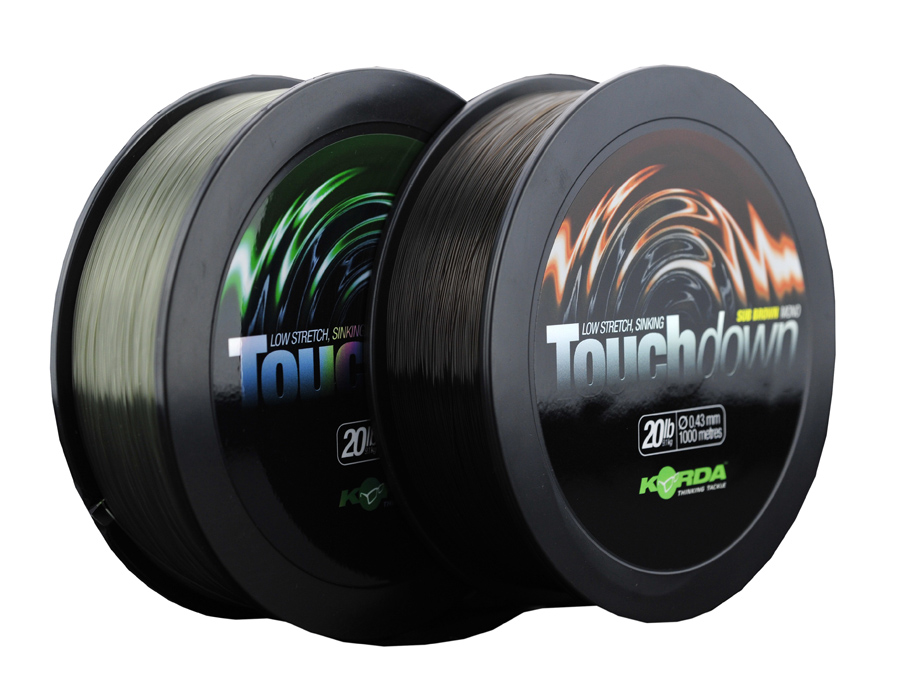 Korda Touchdown Green Mono Line Mainline 1000m Coarse Carp Match Fishing 