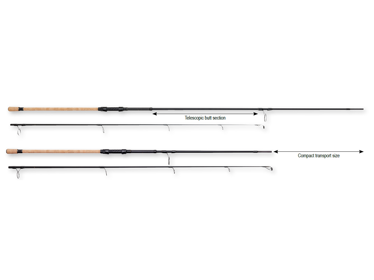 Canne à Pêche Carpe Prologic C2 Element SC - 10ft 3.25lb - Carbone 24T HM A1337