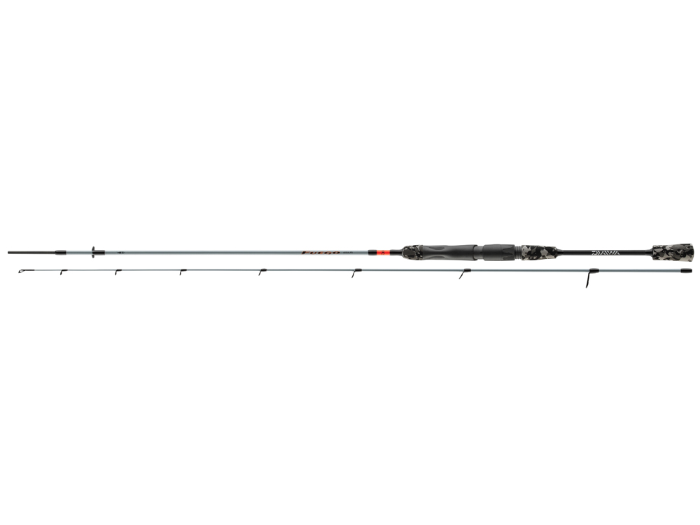 1,5-5g Ultralightrute Forellenrute Daiwa Fuego Camo Spoon Trout 1,95m 