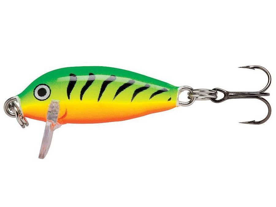 Rapala CountDown 03 Hot Mustard Muddler Fishing Lure - Suspended Depth Crankbait For Freshwater