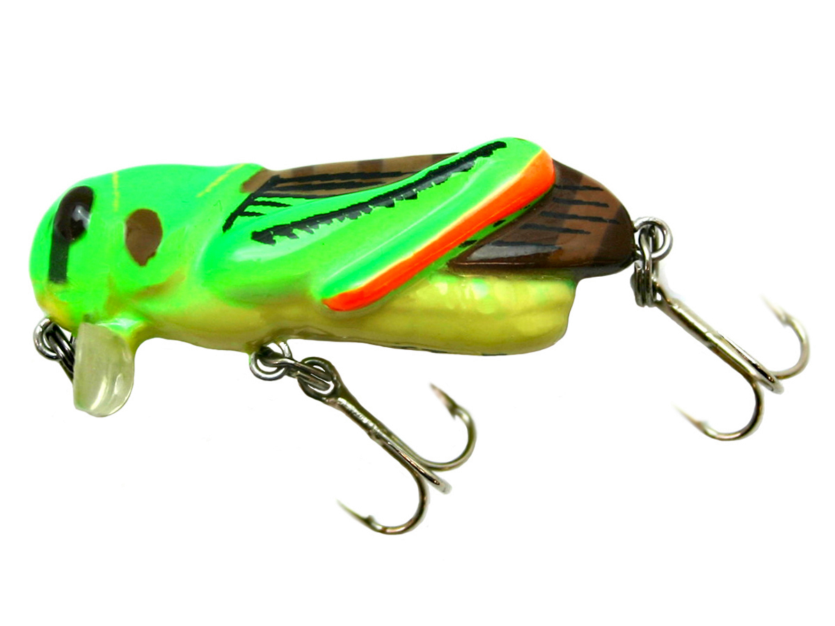 ティムコ　TRICK TROUT TT60CL-2 Tiemco Trick Trout Battarou Grasshopper Lures