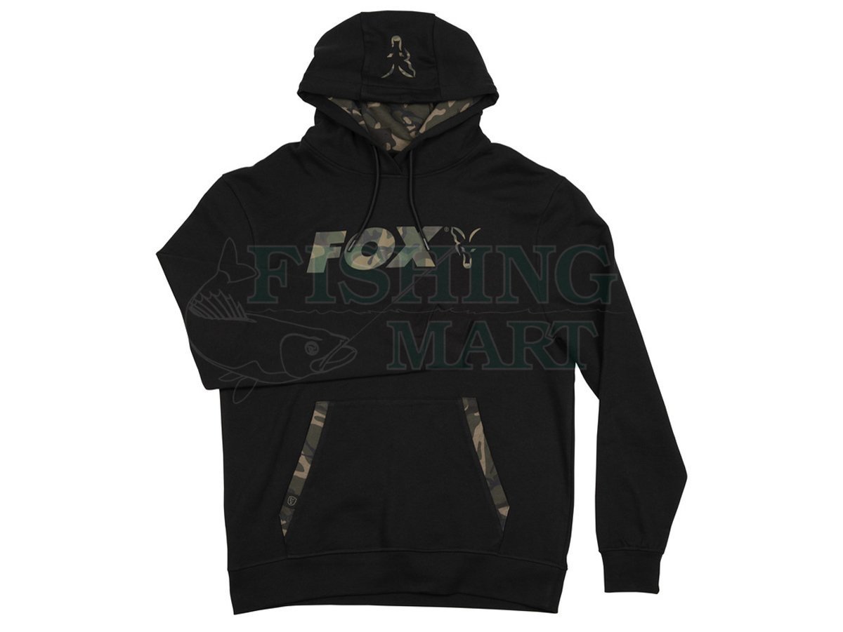 FOX Hoodies LW Black Camo Print Pullover Hoody - Sweaters and Hoodies -  FISHING-MART