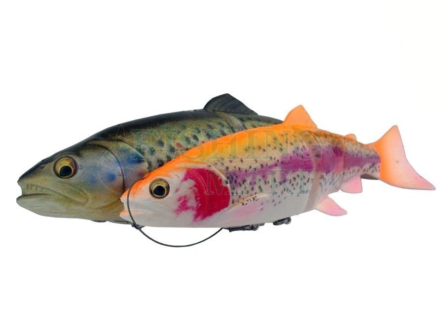 SAVAGE GEAR 4D LINE THRU TROUT 15cm & 20cm PIKE PREDATOR LURES IN LINE M/S & S/S 