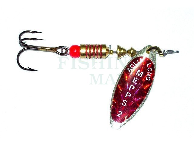 Mepps Spinners Aglia Long Redbo - Spinners - FISHING-MART