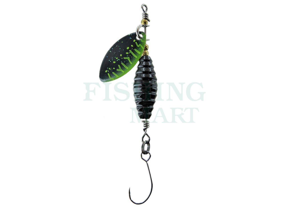 Jenzi Phantom-F Spinner UV Single Hook - Spinners - FISHING-MART