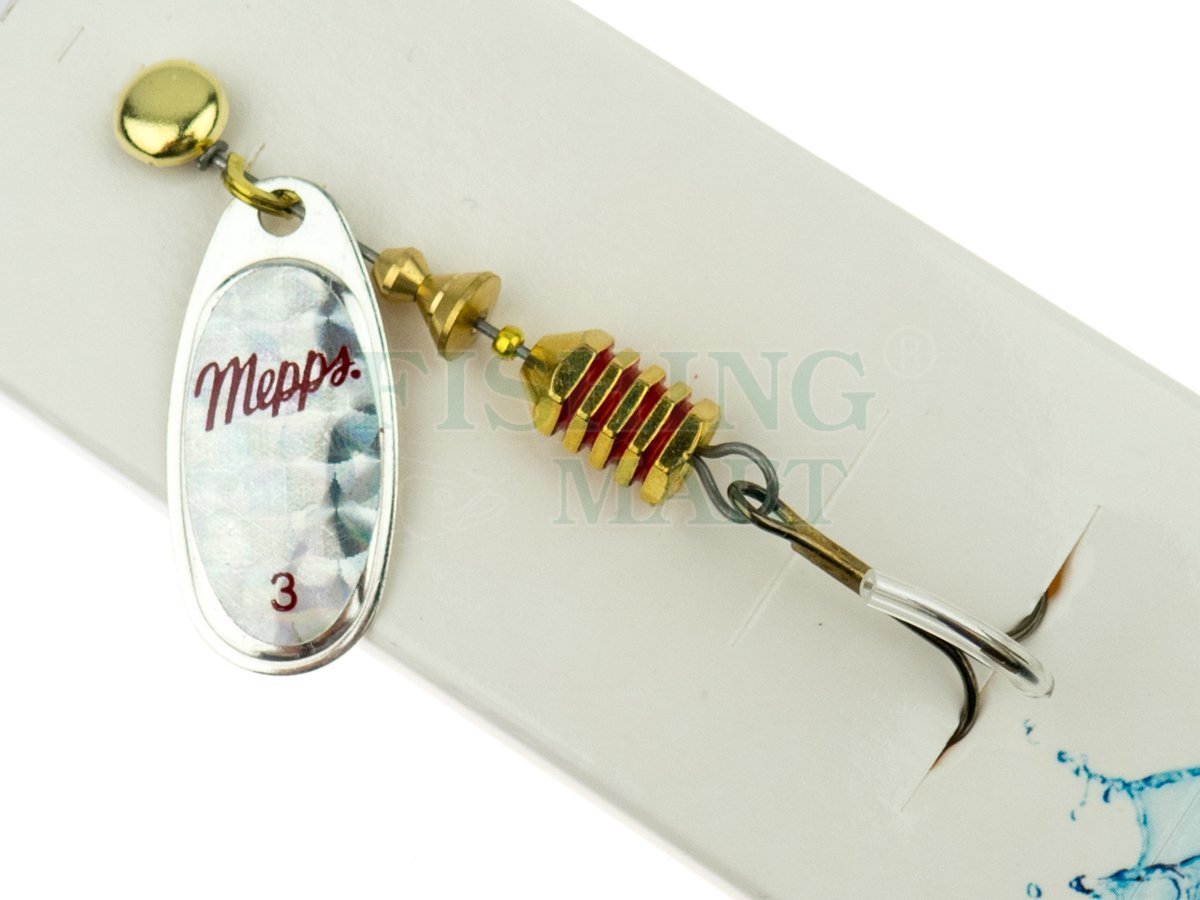Mepps Comet Rainbo Silver #1 #2 #3 Lure Spinner NEW 2022 