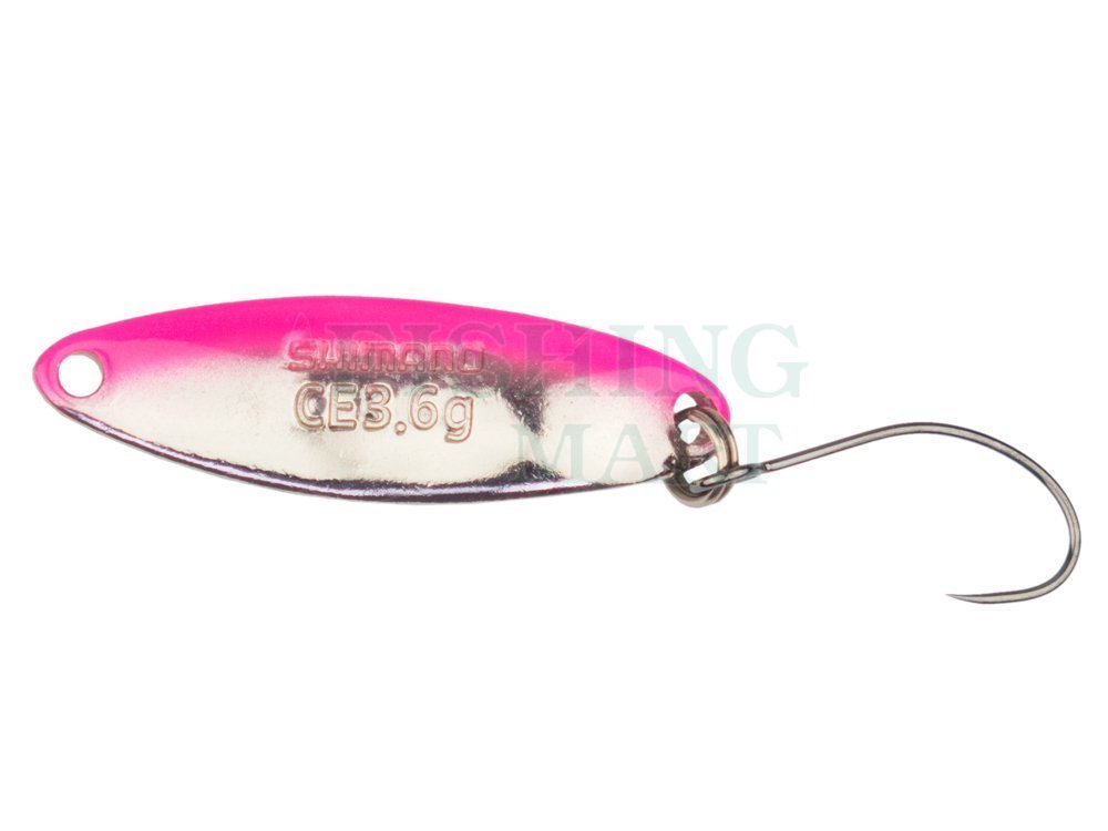 CARDIFF WOBBLE SWIMMER  SPOON  GR 2,5 col.15T VERDE  TROUT AREA SHIMANO JAPAN 
