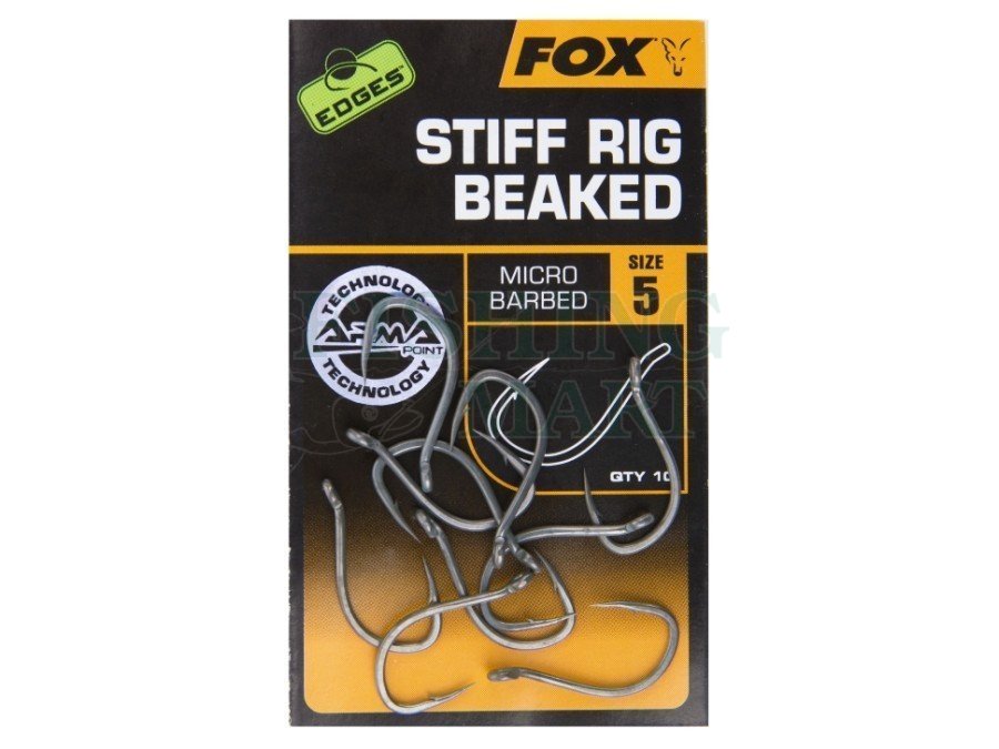 FOX EDGES CURVE MEDIUM CARP HOOKS - ALL SIZES