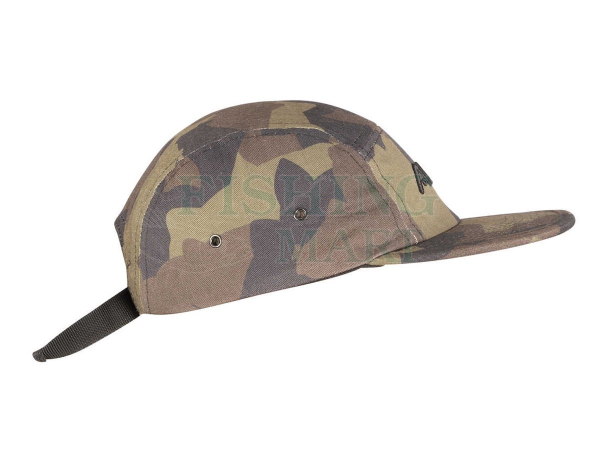 Avid Carp Camo 5 Panel Cap - Hats and 