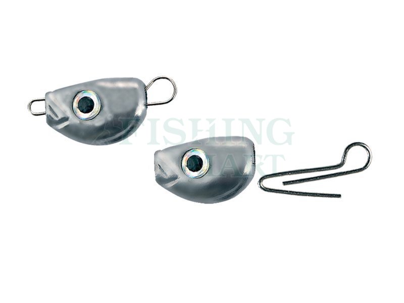 Jaxon Cheburashka Head 2g 10 pieces per pack weights for soft baits 20g 
