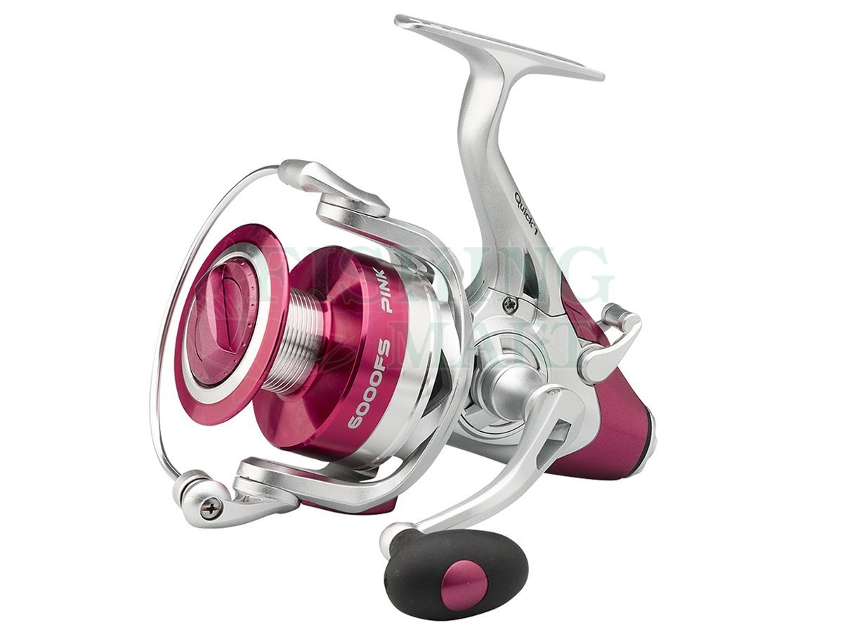 DAM Quick Reels Quick 1 Pink FS - Baitrunner freespool carp reels - FISHING -MART