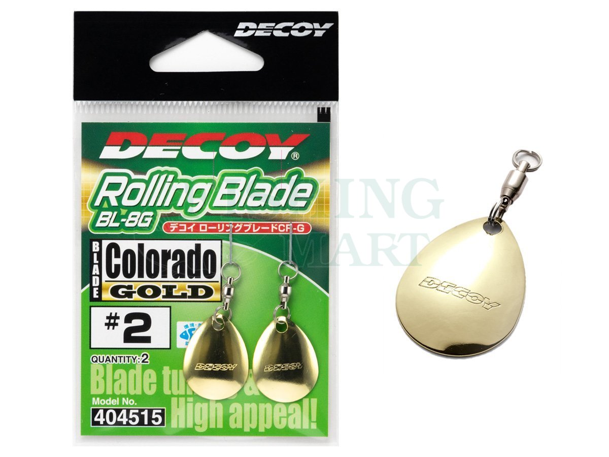 Decoy Rolling Blade CR BL-8 - Soft baits accessories - FISHING-MART
