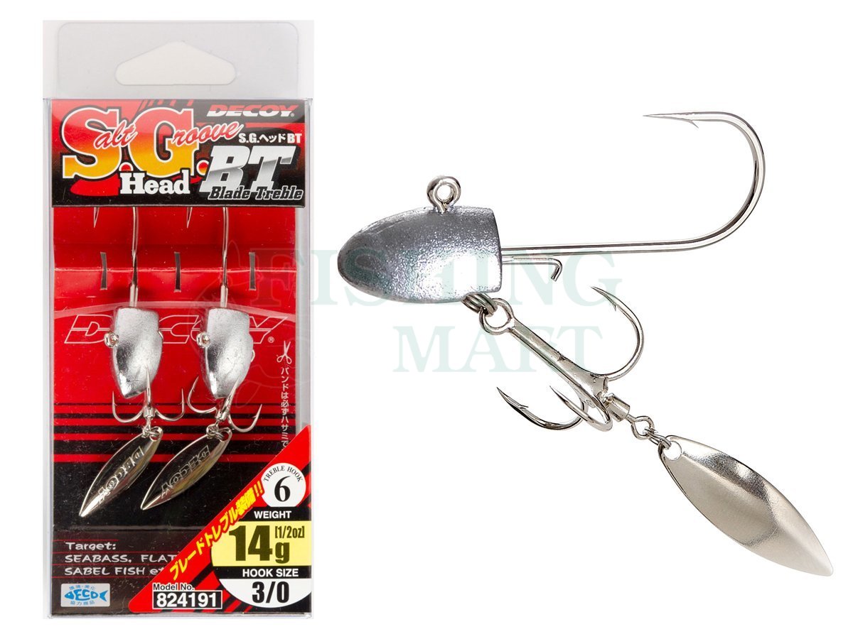 Jig Heads Decoy SV-34BT S.G. Head BT