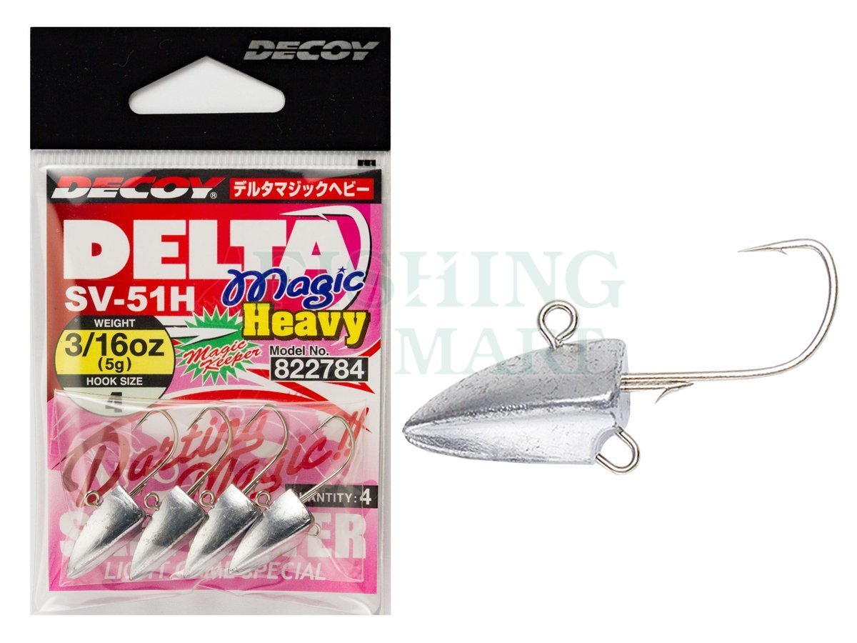 Jig Heads Decoy SV-51H Delta Magic Heavy