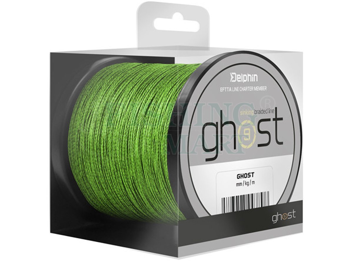 Delphin Ghost 8+1 - Braided Carp Fishing Line - FISHING-MART