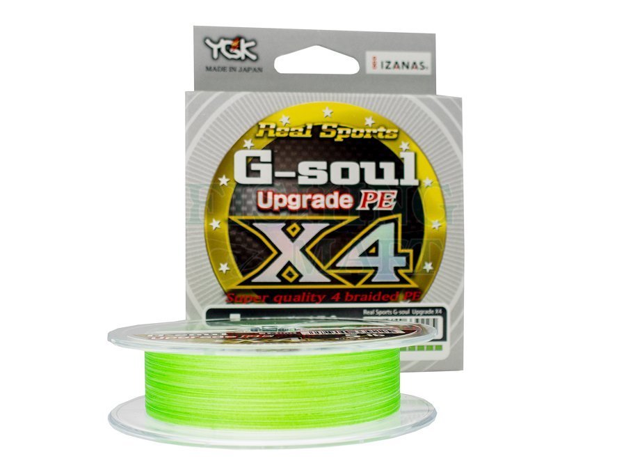 YGK Real Sports G-soul Upgrade PE X8 150m Braided Line Select LB 