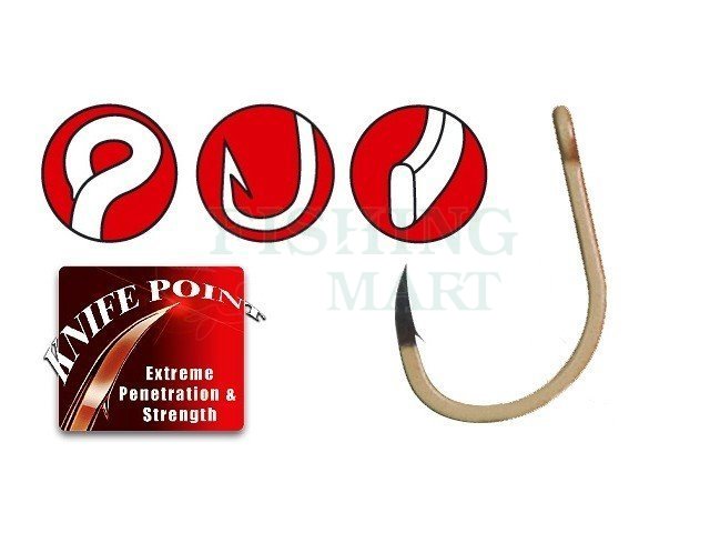 Gamakatsu Hook A1 G-Carp Camou Sand Specialist X - Carp hooks