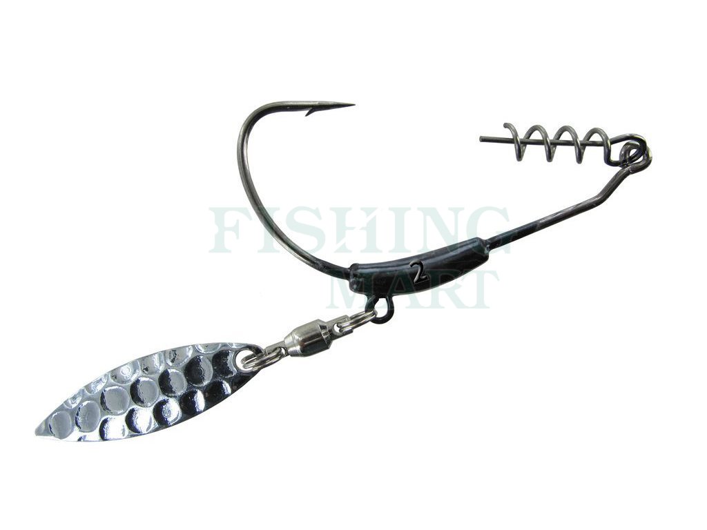 Jenzi Bladed Offset-Hook - Hooks for baits and lures - FISHING-MART