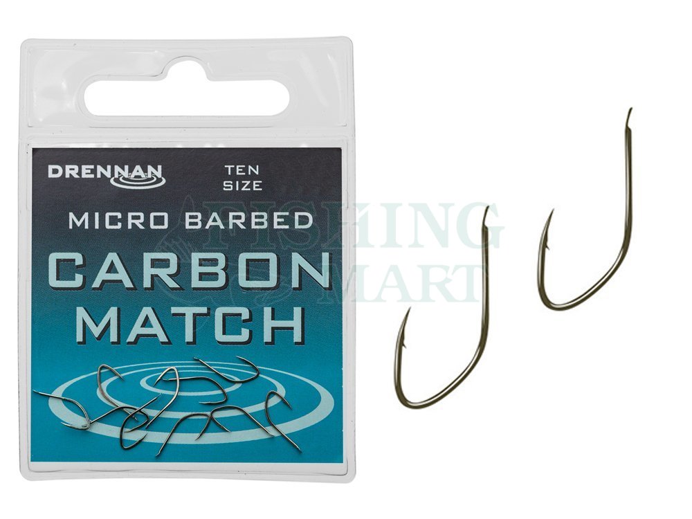 Drennan Hooks Carbon Match - Hooks - FISHING-MART