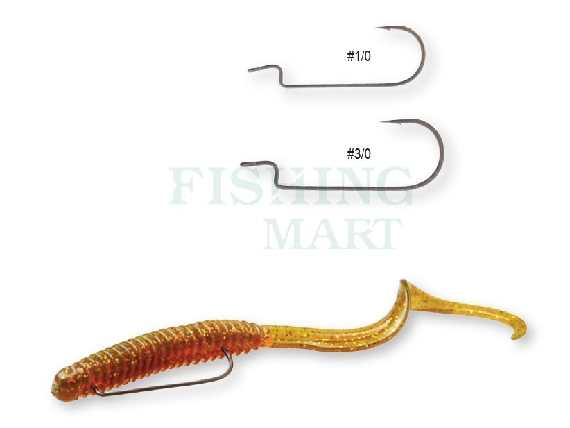 Savage Gear Hooks Worm Offset Super Slide Hook - Hooks for baits