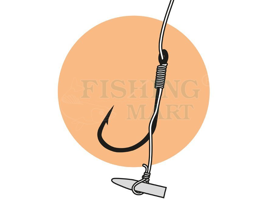 Jaxon Hooks with leader PE Line MFY/MFX - Hooks and rigs for the