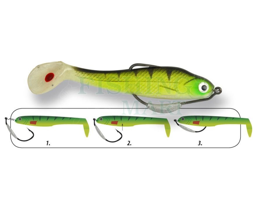 Gamakatsu Hooks Worm EWG Weighted SPR-LOCK - Hooks for baits and