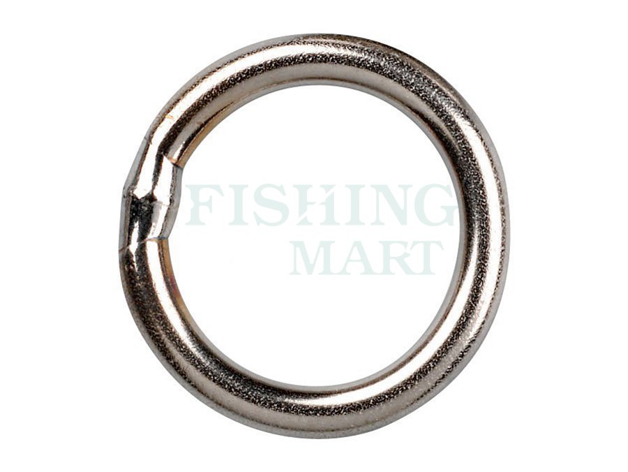 Gamakatsu Split Rings Hyper Solid Ring Stainless Nickel - Snaps