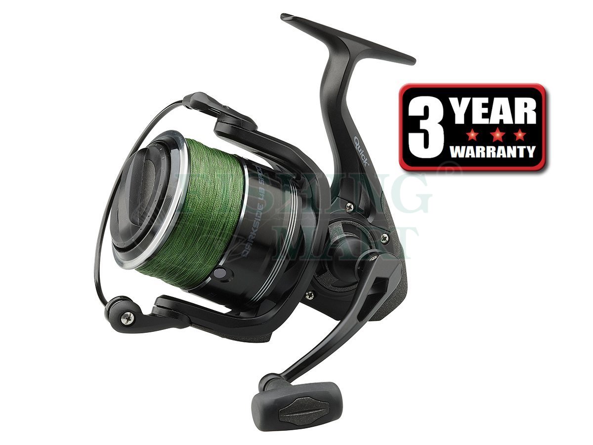 DAM Quick Darkside 4B Spod 7000S FD + BRAID - Carp reels Big Pit - FISHING -MART