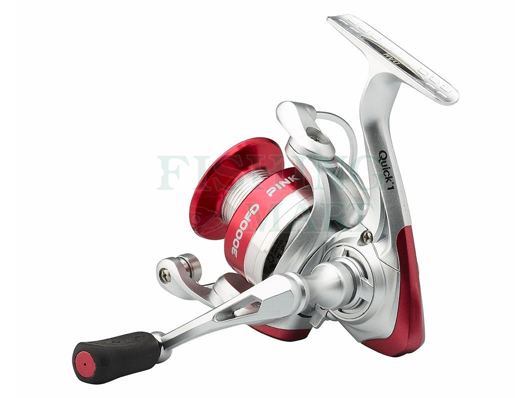 DAM Quick Reels Quick 1 Pink - Spinning Reels - FISHING-MART